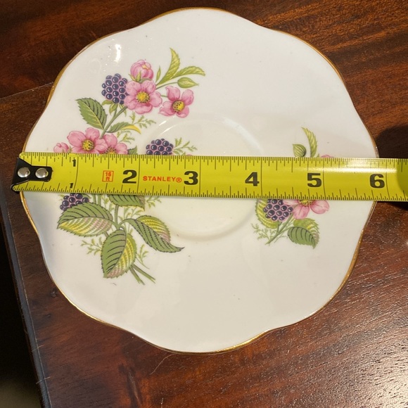 Vintage Teacup and Saucer, Crownford, England, Bone China - Picture 12 of 12